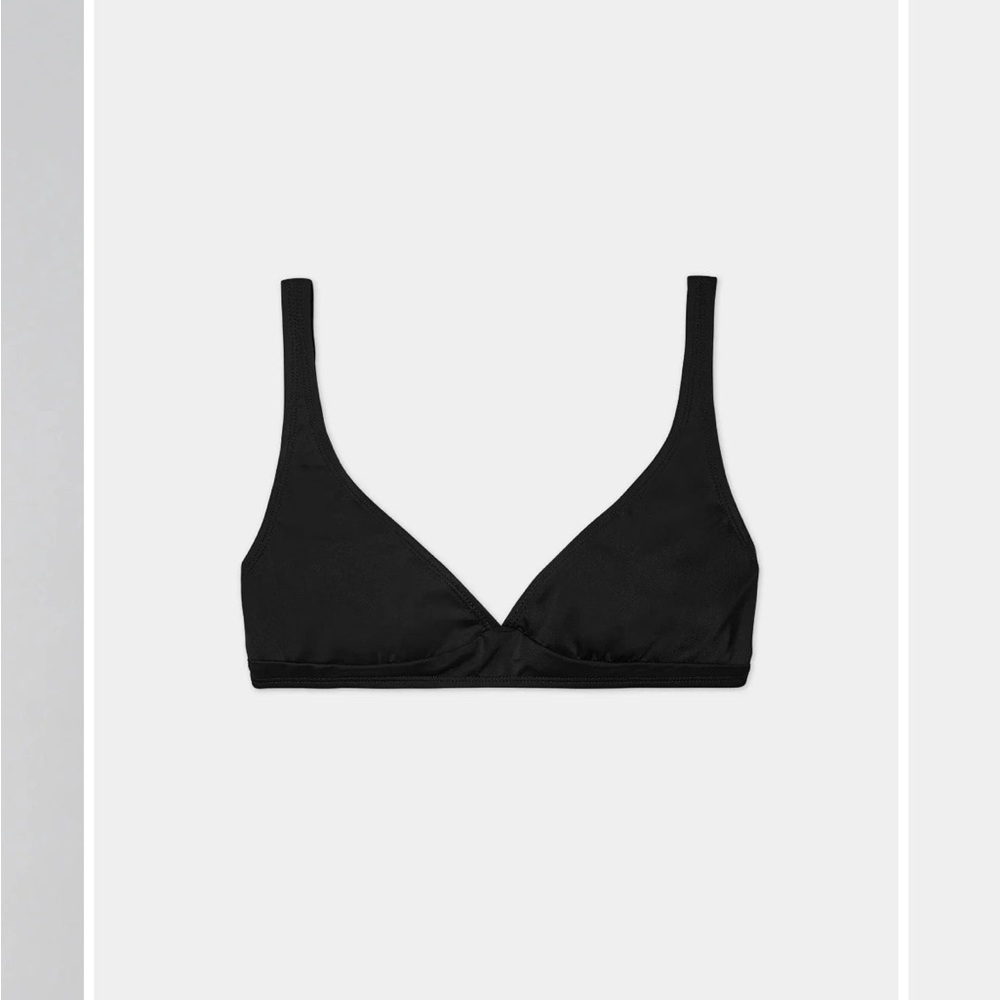 NU SWIM Crane Bikini top - L